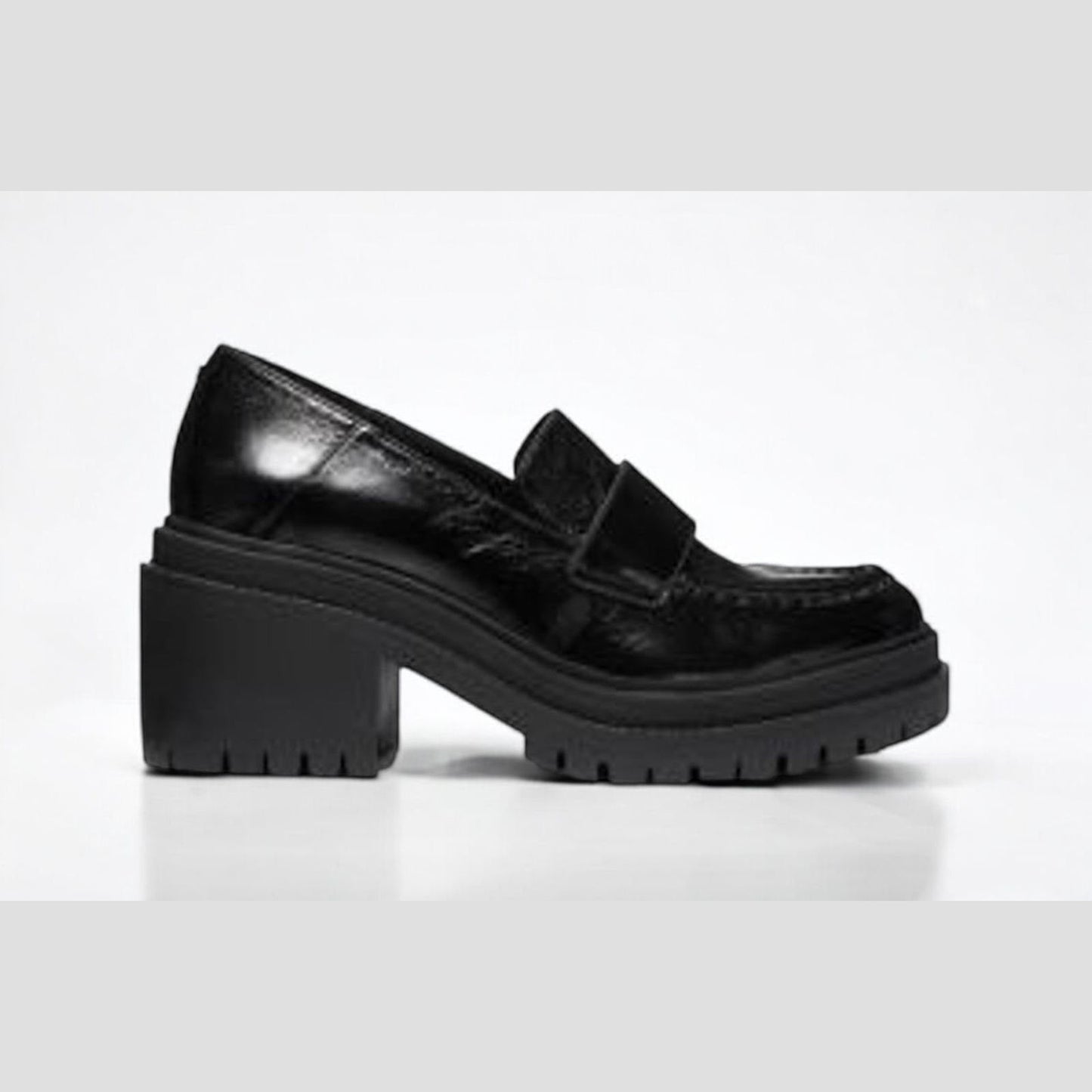 Rocco Crackled Patent Leather Loafer