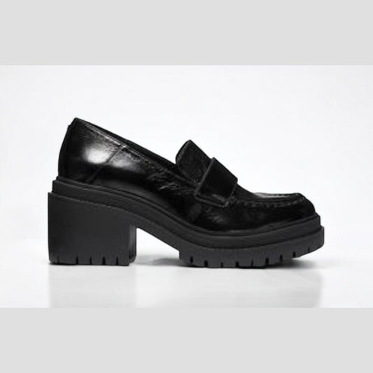 Rocco Crackled Patent Leather Loafer