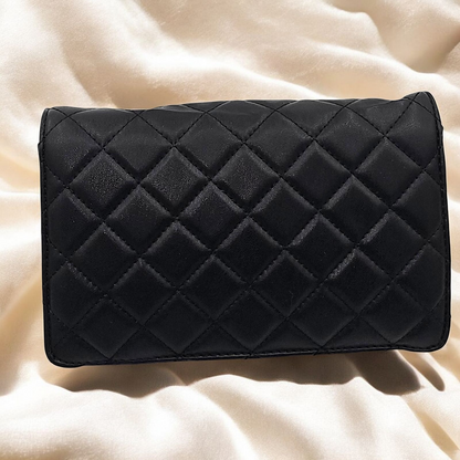 Chic Quilted Studded Clutch - Your Night Out's New Best Friend