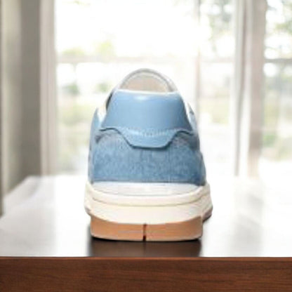 Pia Quilted Suede Trainer