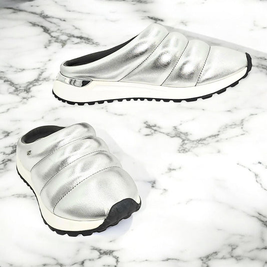 Epic Metallic Quilted Slip-On Trainer