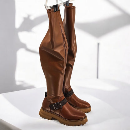 Knee-High Boots - Walk Tall, Look Taller!