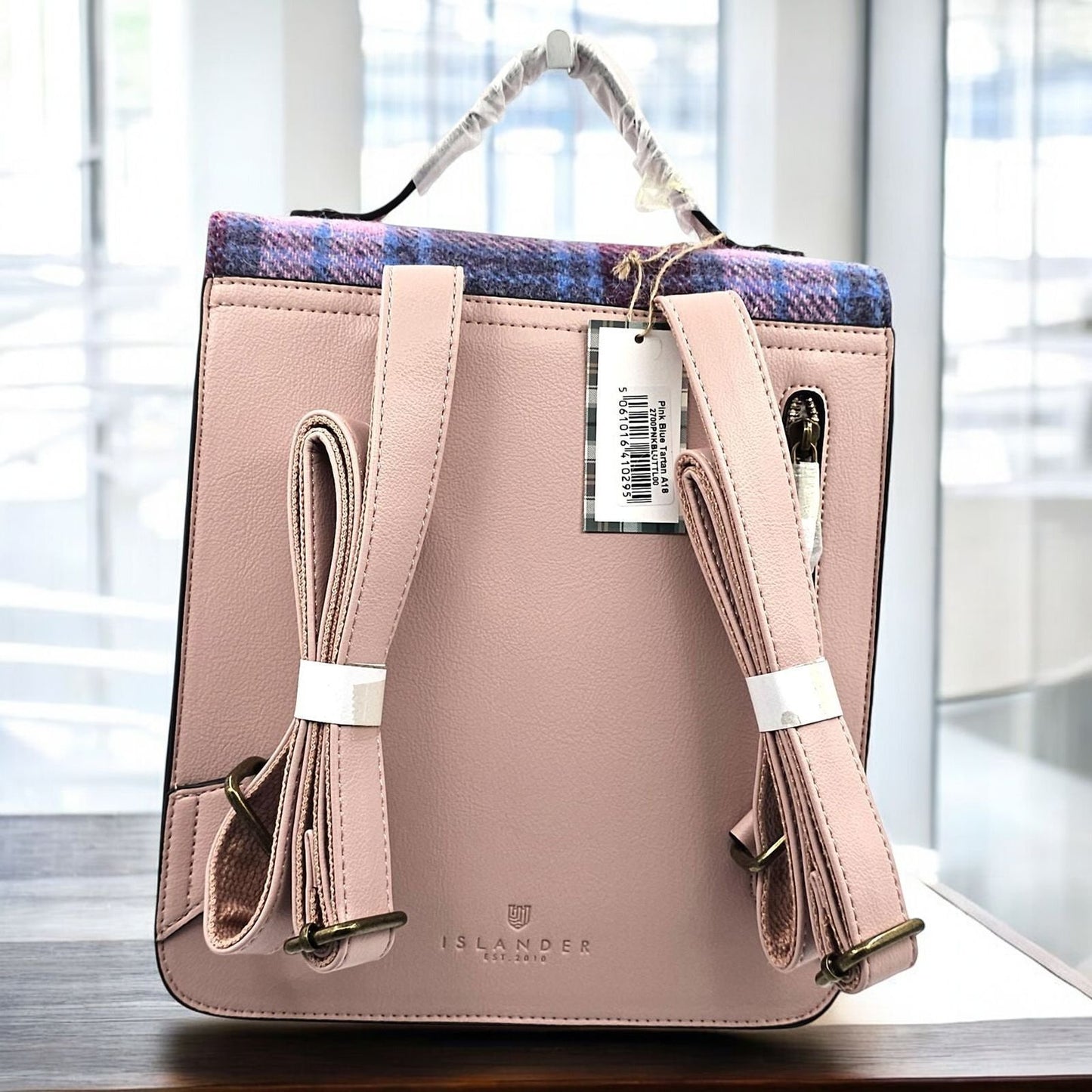 Plaid Backpack