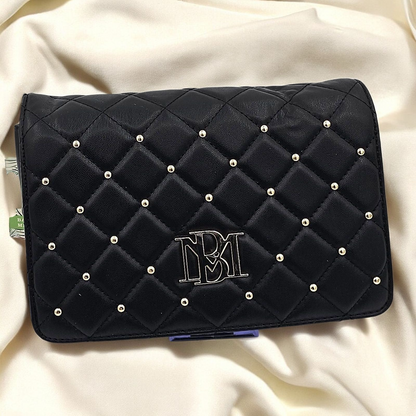Chic Quilted Studded Clutch - Your Night Out's New Best Friend