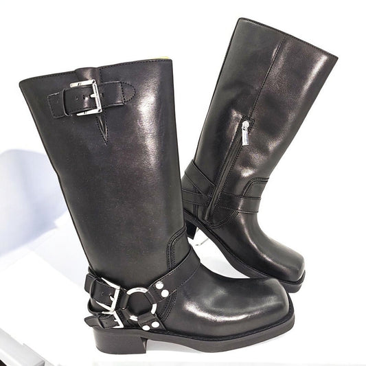 Crosby Leather Moto Boot