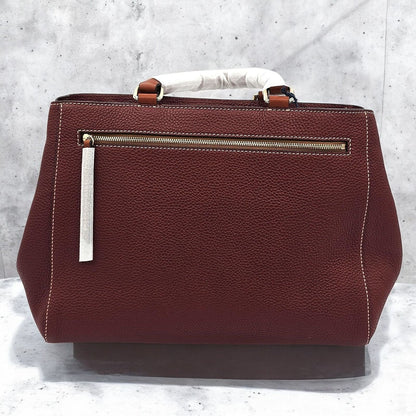 Pebble Grain Classic Leather Satchel - Beauty