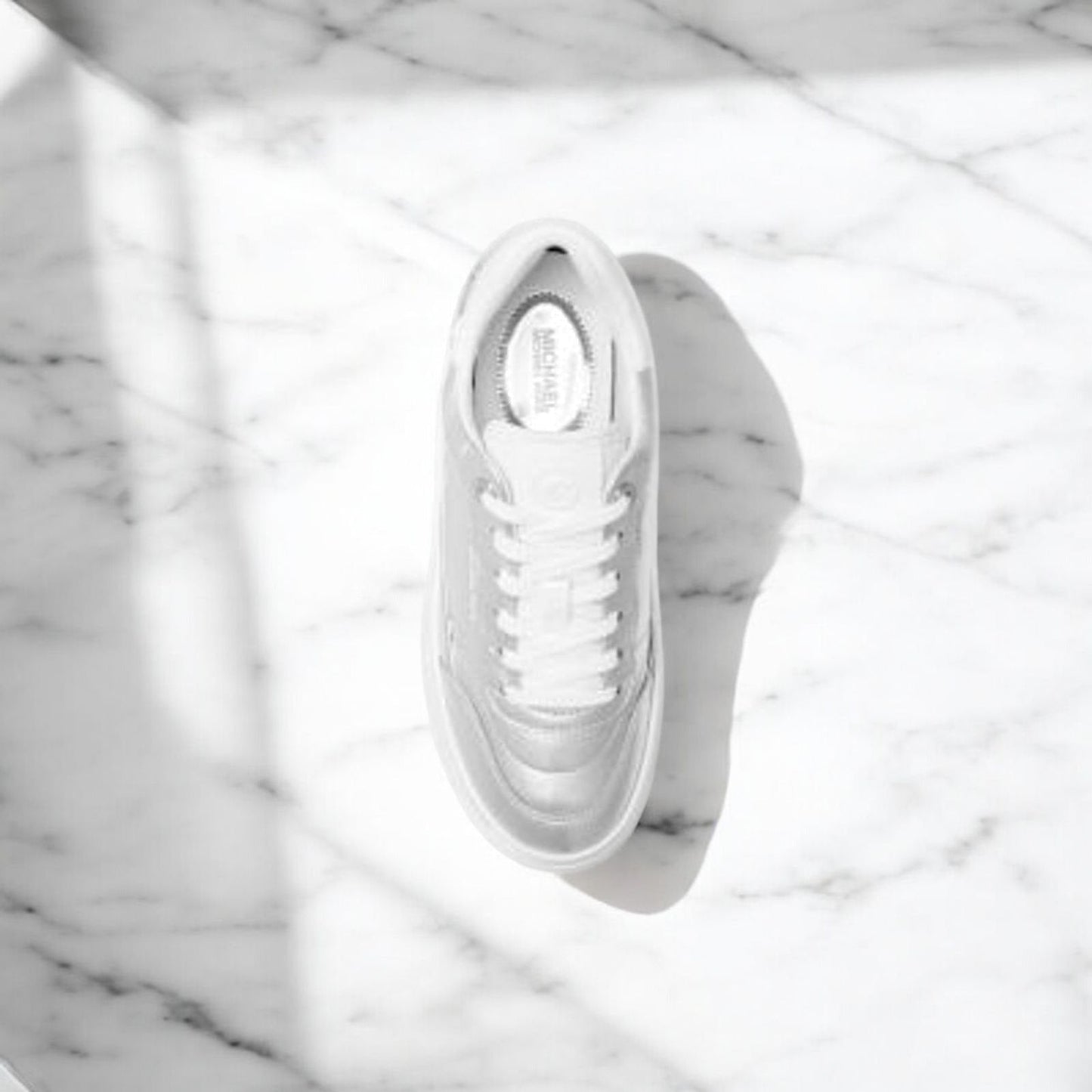 Hayes Metallic Leather Platform Sneaker