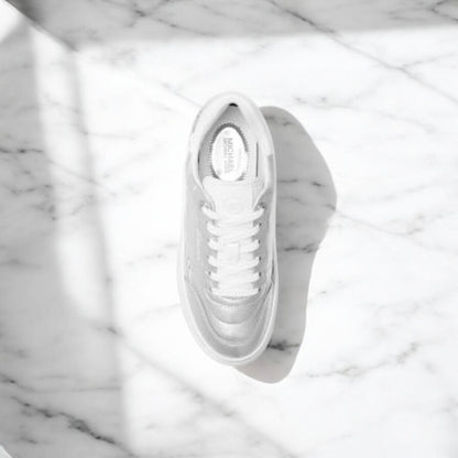 Hayes Metallic Leather Platform Sneaker