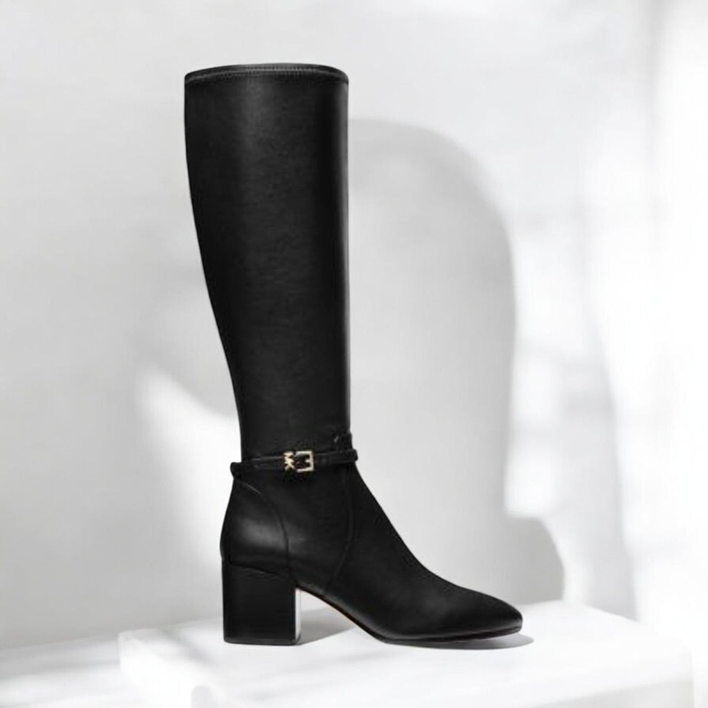Ella Block Heel Boot 9 Wide