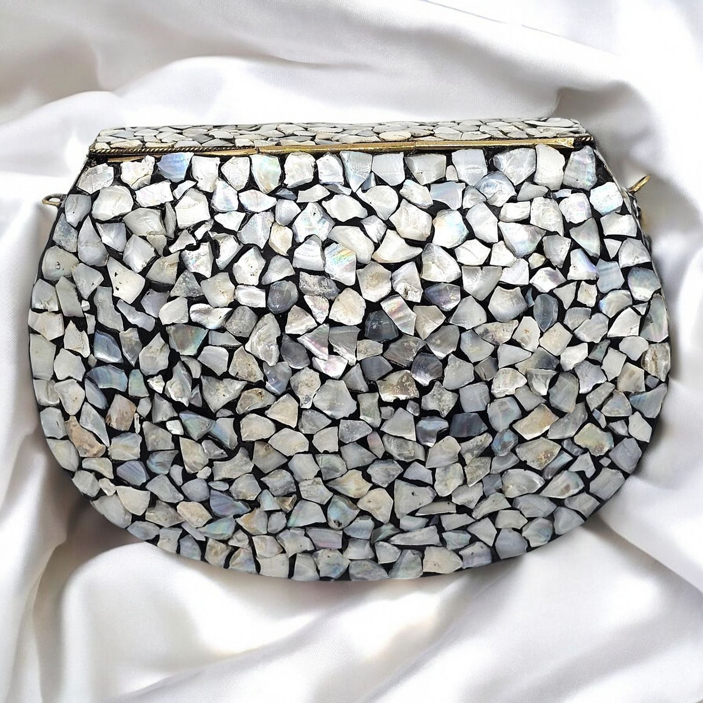 Glamorous Mosaic Handbag - Shine Like a Disco Ball!