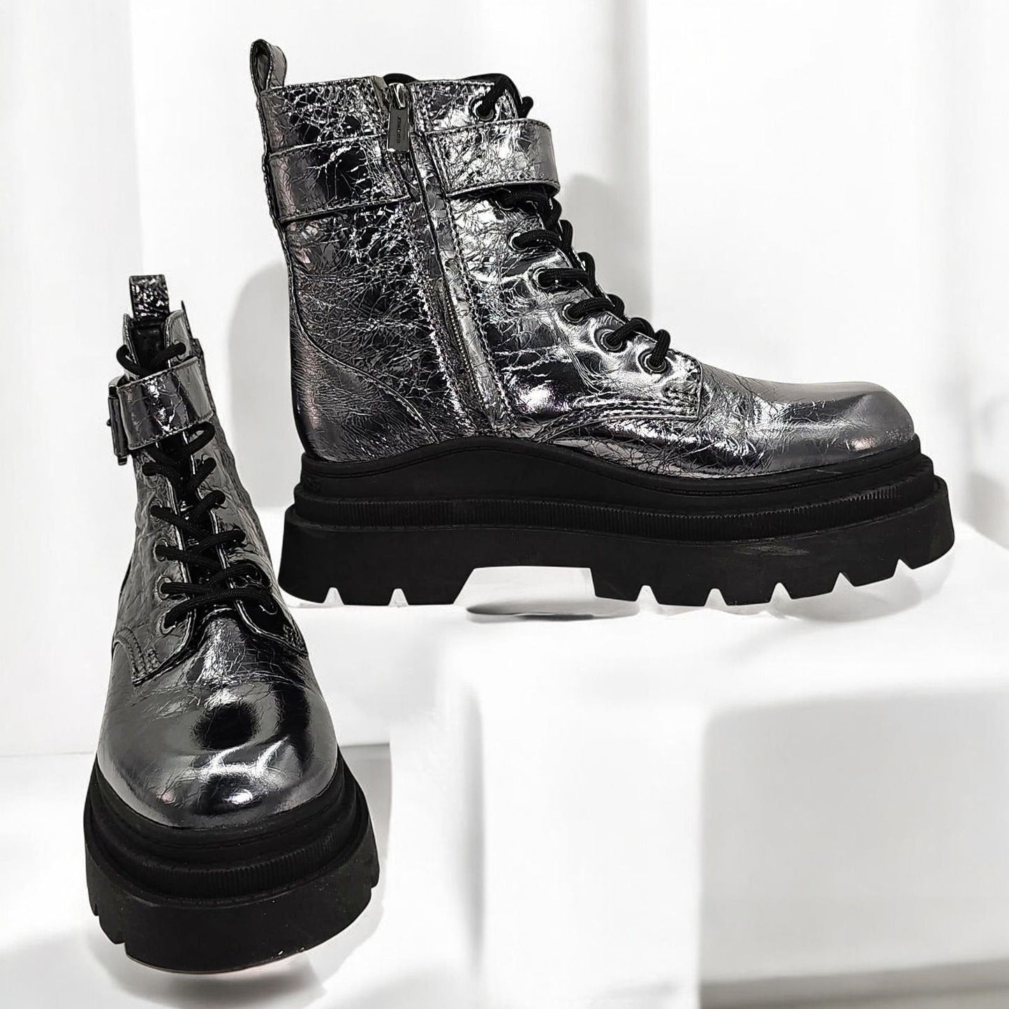 Colby Leather Combat Boot