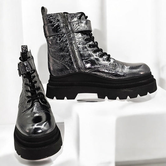 Colby Leather Combat Boot