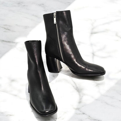 Maude Leather Bootie