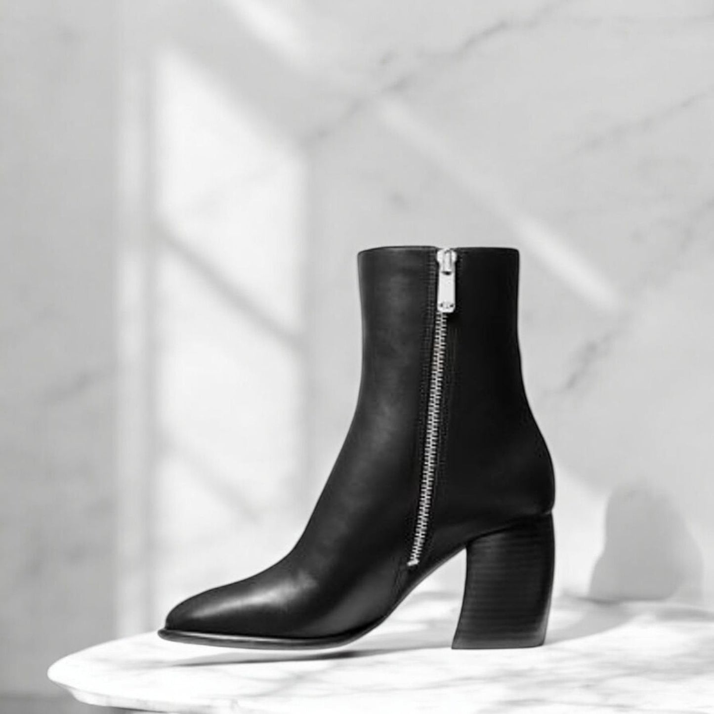 Maude Leather Bootie