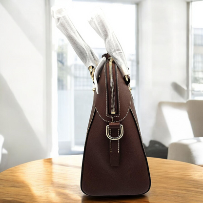 Elegant Saffiano Cameron Leather Handbag - Your New Arm Candy!