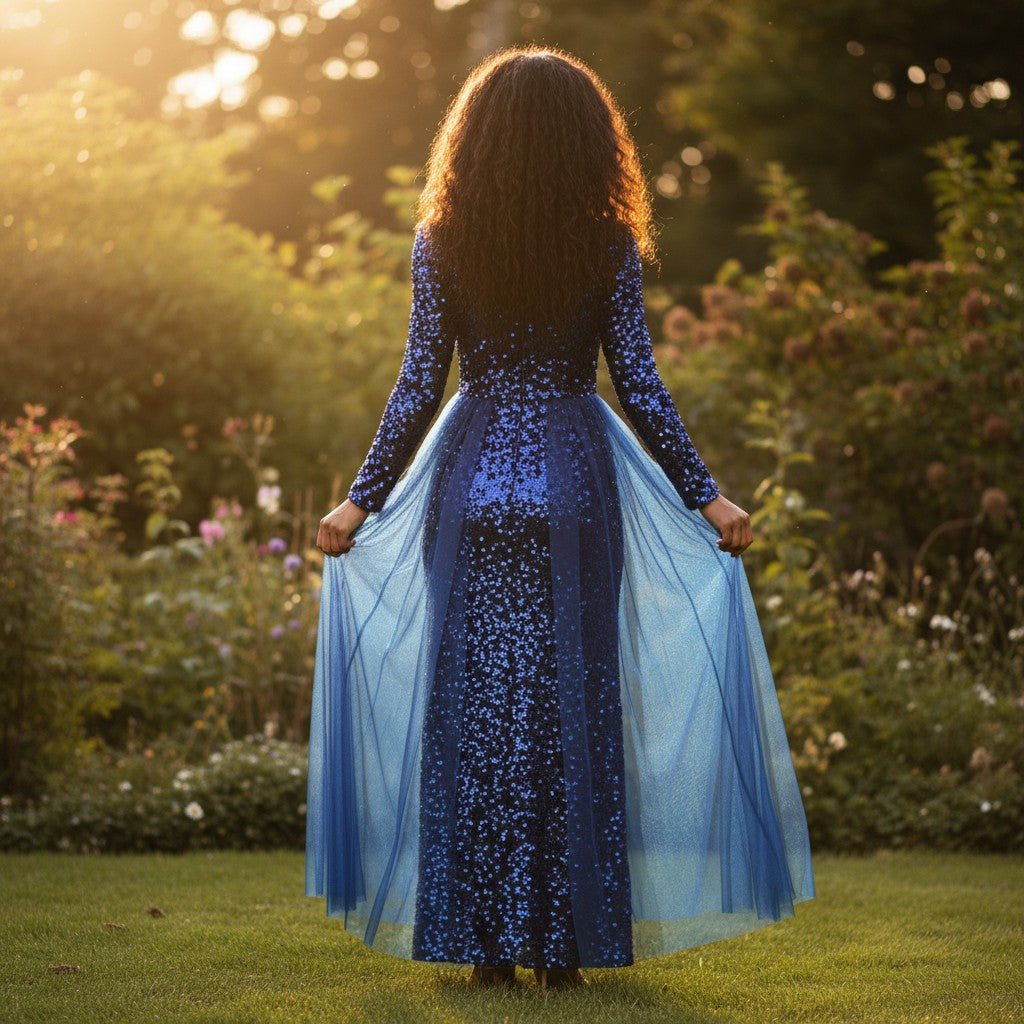 Sparkle Like You Mean It: Sequin Long Sleeve Dress