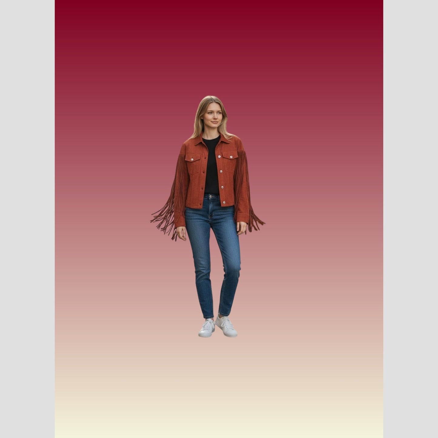 Fringe-tastic Suede Jacket - Yeehaw Your Outerwear!