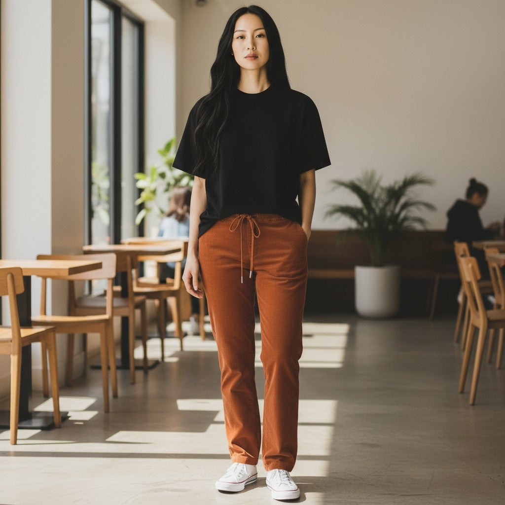 Women's Corduroy Pants - Comfy & Classy!