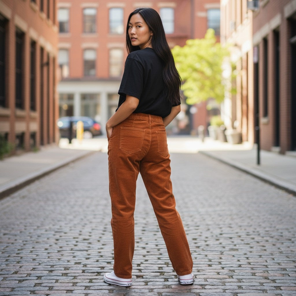 Women's Corduroy Pants - Comfy & Classy!