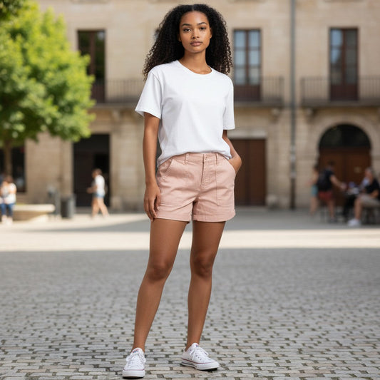 Casual Women's Shorts - Pocket Perfection!"