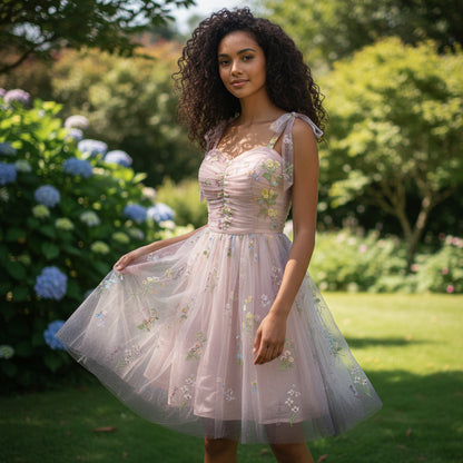 Blossom Breeze Dress: Floaty Floral Fun Awaits!