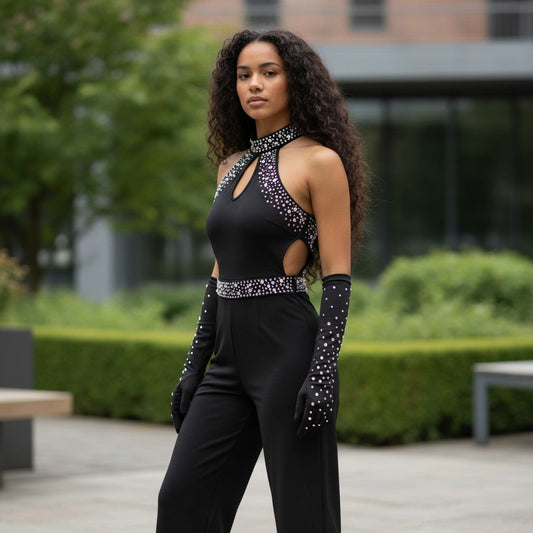 Sparkly Jumpsuit with Attitude