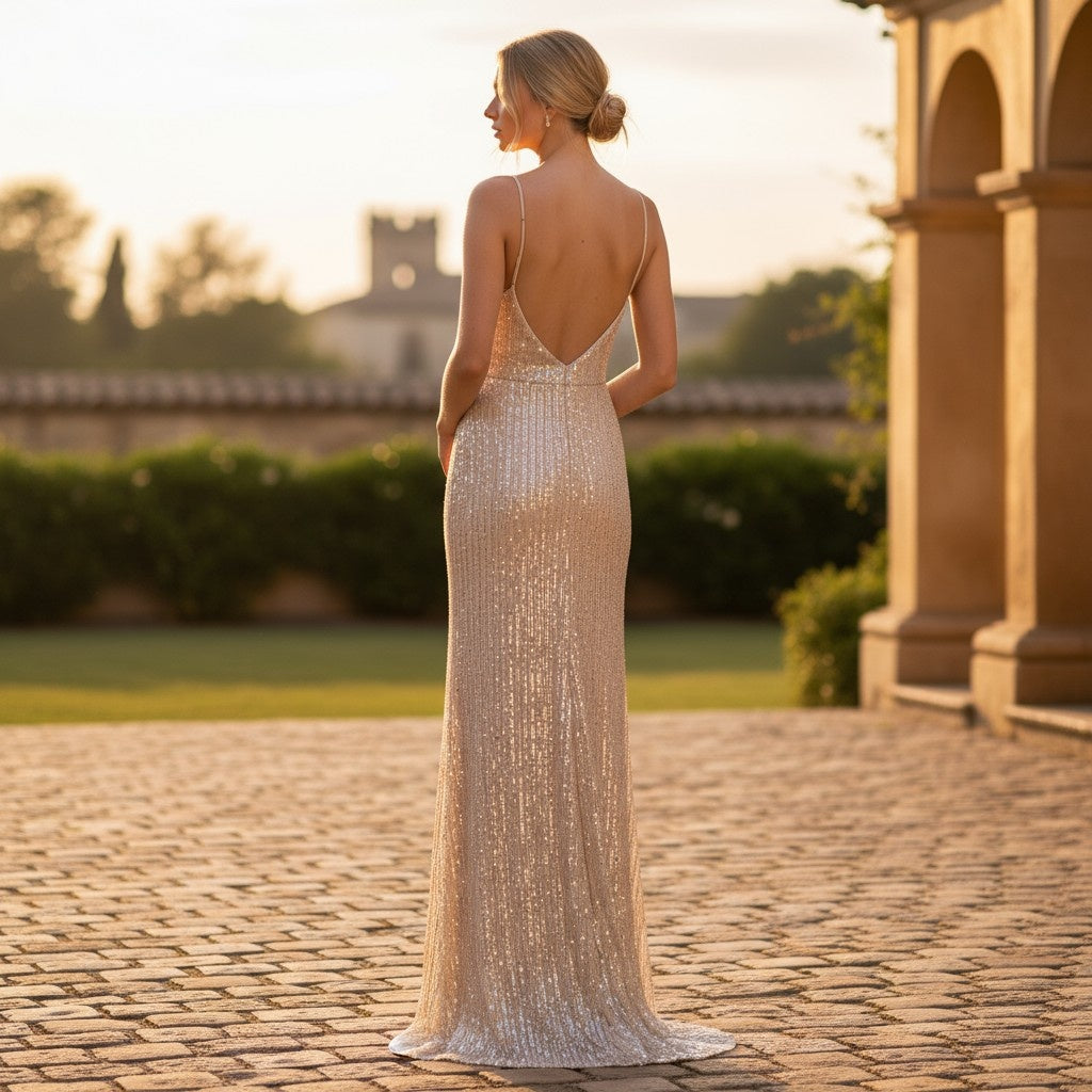 Glamazon Sparkle Gown: Shine Like a Star!