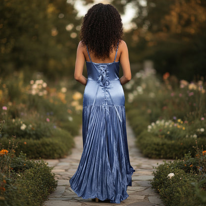 Serenity Blue Slip Dress: Where Comfort Meets Class