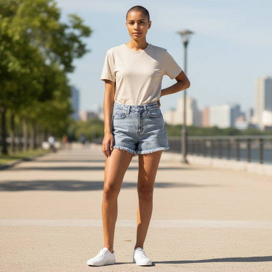 Vintage Wash Shorts - Frayed Fabulous!