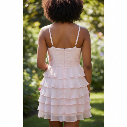 Sweetheart Ruffle Mini Dress: Flirty & Fabulous