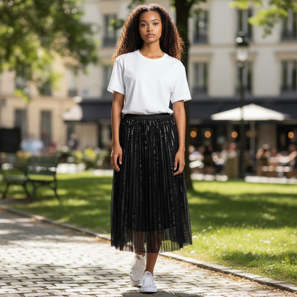 Sassy Sheer Maxi Skirt - Whisper Thin, Loud Style