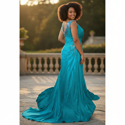 Teal Temptation: The Dress That Turns Heads & Hearts
