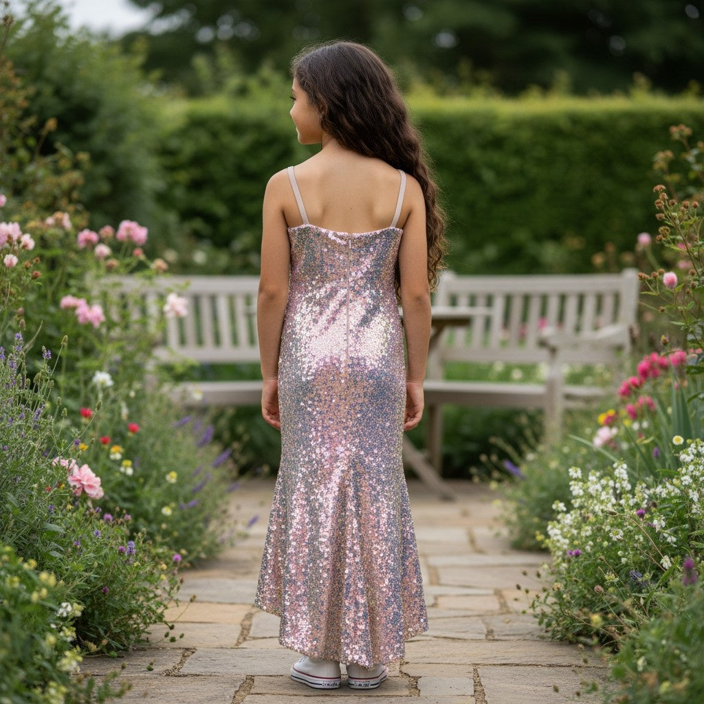 Sparkle and Shine Sequin Extravaganza Gown