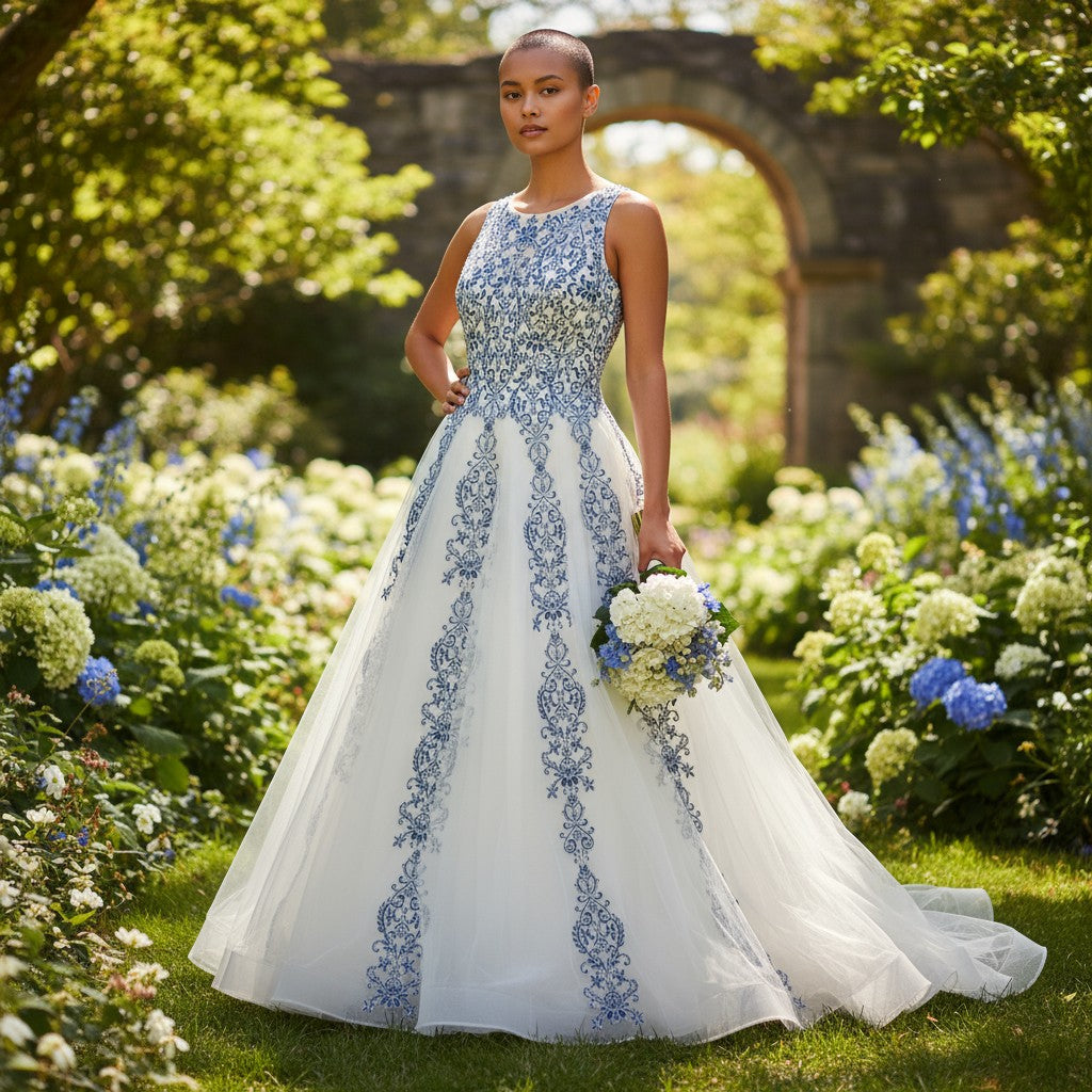 Fairy-Tale Dreams: Enchanted Lace Ballgown