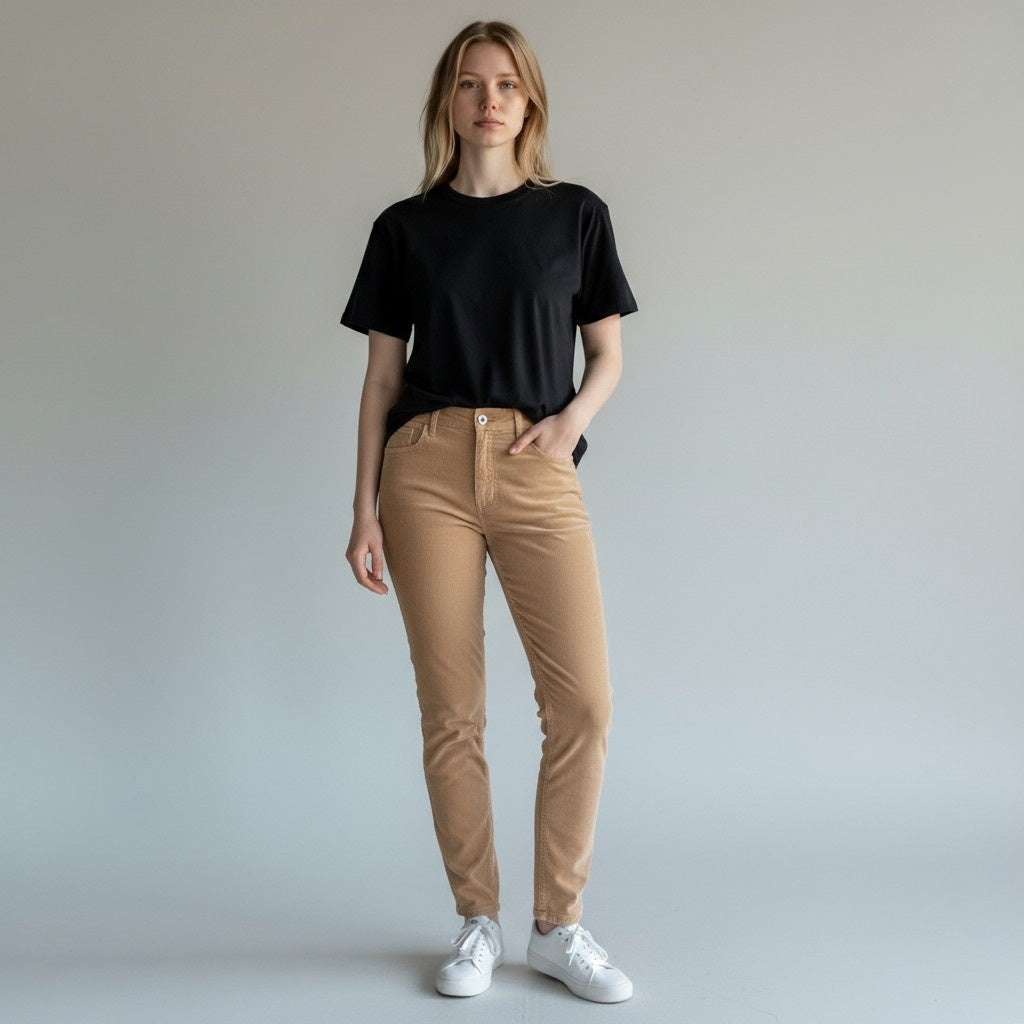 Women's Corduroy Pants - Comfy & Classy!