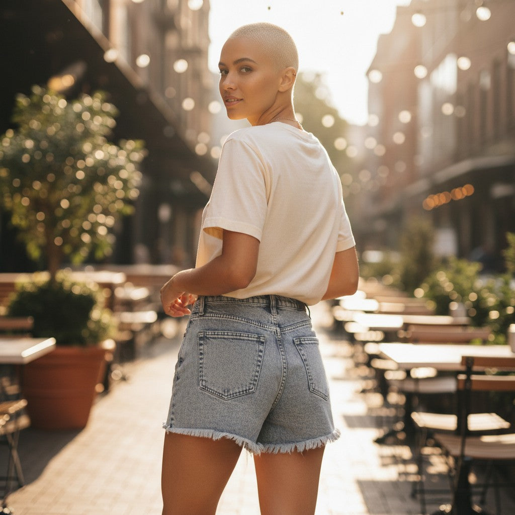 Vintage Wash Shorts - Frayed Fabulous!