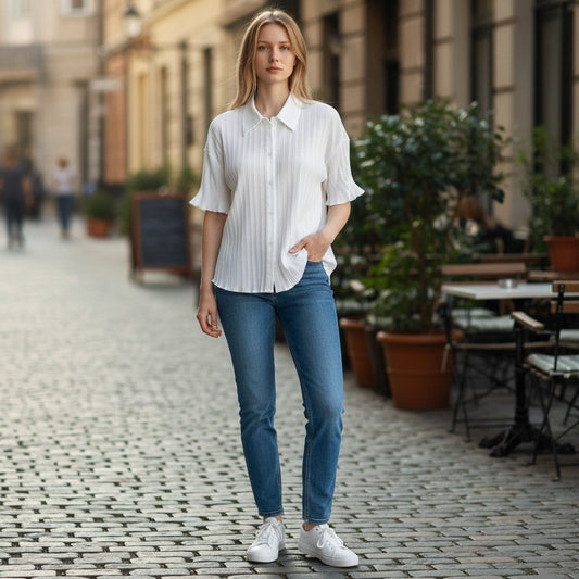 Chiffon Chic Pleated Blouse - Look Like a Million Bucks
